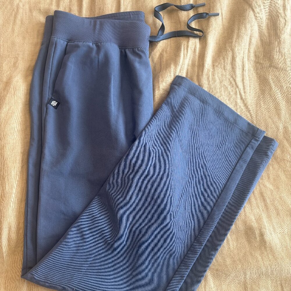 JAANUU Women's Straight Leg Scrub Pants - SLATE - MEDIUM